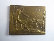 Medaille plaque union d'occasion  Pézilla-la-Rivière