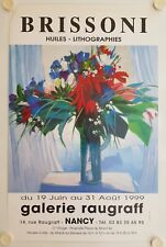 Affiche brissoni 1999 d'occasion  La Courtine