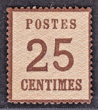 Timbre 1870 alsace d'occasion  La Brède