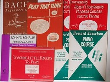 Lot vintage piano for sale  Lawrenceville