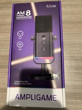 Microfone para jogos Fifine AM8T preto conector USB/XLR com braço articulado, usado comprar usado  Enviando para Brazil