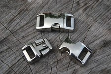 Lote de fivelas de metal 3/8" para pulseiras Paracord liberação lateral  comprar usado  Enviando para Brazil
