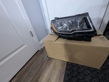 Para 2017-2021 Jeep Compass conjunto de farol preto carcaça lateral do passageiro comprar usado  Enviando para Brazil