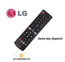 AKB75095308 LG TV CONTROLE REMOTO DE SUBSTITUIÇÃO PARA SMART TV LED 3D BOTÃO NETFLIX comprar usado  Enviando para Brazil