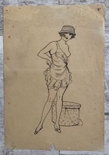 Encre portrait jeune d'occasion  Sarzeau