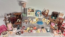 Móveis vintage para casa de bonecas 95 peças miniaturas colecionáveis brinquedos infantis comprar usado  Enviando para Brazil