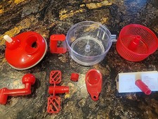 Processador salsa máquina misturadora manual picador triturador alimentos picador mistura tigela ovos comprar usado  Enviando para Brazil
