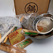 Authentic wok set for sale  Salt Lake City