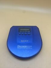 CD player compacto portátil Sony Discman ESP 2, D-E561, azul, 1999, FUNCIONA, usado comprar usado  Enviando para Brazil