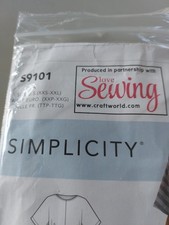 Simplicity sewing patterns for sale  BOGNOR REGIS