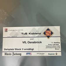 Ticket eintrittskarte tus gebraucht kaufen  Koblenz