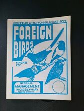 Vintage foreign birds for sale  WORKSOP