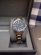 TAG Heuer Aquaracer Automatic Watch 41 mm Blue dial WAY211C.BA0928 comprar usado  Enviando para Brazil