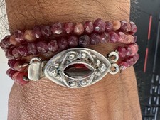 Collana granati naturali usato Collana granati naturali usato  Roma