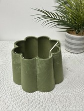 Velvet green lampshade for sale  WIRRAL