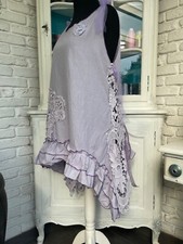 Handgefertigte Baumwollbluse Handgefärbt Batik Einheitsgröße 36 bis 46 Neu!!! comprar usado  Enviando para Brazil