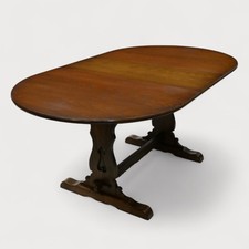 Extending oak dining for sale  HALSTEAD