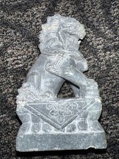 Vintage carved gray for sale  Greenfield