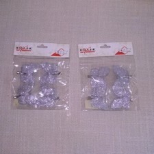 Farfalle argento glitter. usato  Monterchi