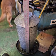 Poultry drinker galvanized for sale  GRANTHAM