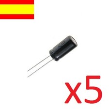 Condensador Electrolitico 47uF , 25V  tamaño 5X12mm , 5 unidades comprar usado  Enviando para Brazil