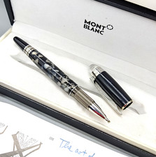 Usado, Caneta esferográfica Montblanc FARRR Miesterstuck premium tinta preta prata corpo comprar usado  Enviando para Brazil