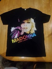 Camisa Madonna Sticky Sweet Tour Tamanho G 2008 Tour Estado Perfeito  comprar usado  Enviando para Brazil