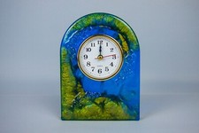 Tischuhr epoxidharz geschenk gebraucht kaufen  Pforzheim