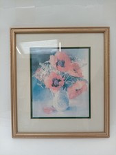 Vintage framed adelene for sale  RUGBY