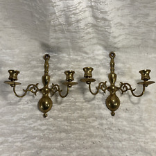 Pair vintage brass for sale  East Longmeadow