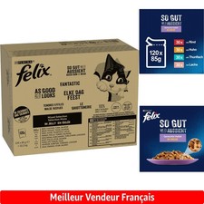 Felix gelée nourriture d'occasion  Matha
