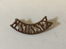 Ww1 royal sussex for sale  LONDON