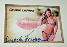 Cartão beijo autografado 2023 Collectors Expo Wrestling Diva Crystal Louthan comprar usado  Enviando para Brazil