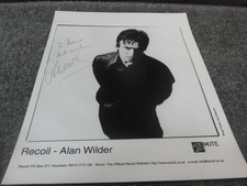 Foto promocional ALAN WILDER of Recoil / Depeche Mode banda ASSINADA RARA comprar usado Foto promocional ALAN WILDER of Recoil / Depeche Mode banda ASSINADA RARA comprar usado  Enviando para Brazil