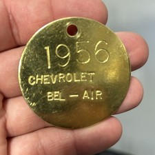 Usado, Chaveiro Chevrolet Bel Air 1956 latão. Chaveiro de latão maciço 2” comprar usado  Enviando para Brazil