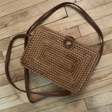 Women straw crossbody for sale  Saint Paul