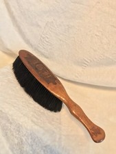 Pincel antigo inglês vitoriano de madeira de mogno, GRANDE, monograma 14” de comprimento comprar usado  Enviando para Brazil