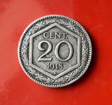 Centesimi 1918 errore usato  Cerveteri