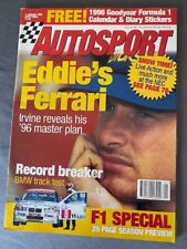 Autosport magazine 1996 for sale  FAREHAM