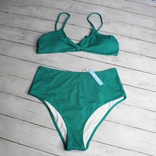 Lote de 2 peças de biquíni Cupshe feminino cintura alta tamanho XL maiô comprar usado Lote de 2 peças de biquíni Cupshe feminino cintura alta tamanho XL maiô comprar usado  Enviando para Brazil