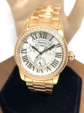 Relógio feminino Invicta 21706 anjo quartzo mostrador prata ouro rosa aço inoxidável comprar usado  Enviando para Brazil