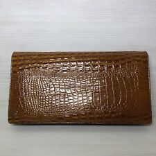 Bolso Clutch PIERRE CARDIN Cuero Caimán Años 70 segunda mano  Embacar hacia Argentina