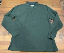 Usado, L.L. Bean Masculino Três Botões Henley Algodão Pique M-Regular Olive Novo sem etiquetas comprar usado  Enviando para Brazil