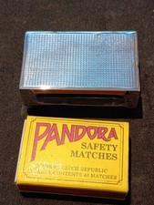 Silver match box for sale  SHERINGHAM