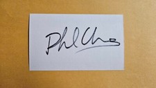 CARTÃO ÍNDICE AUTÓGRAFO ASSINADO POR PHIL COLLINS 3x5 comprar usado  Enviando para Brazil