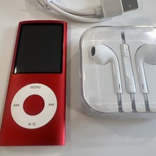 Apple iPod Nano 4ª Geração, 8gb, Vermelho, Nova Bateria Instalada. comprar usado  Enviando para Brazil