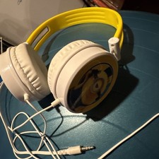 Fones de ouvido Disney Pixar Minions acolchoados com fio criança nunca usado, unissex comprar usado Fones de ouvido Disney Pixar Minions acolchoados com fio criança nunca usado, unissex comprar usado  Enviando para Brazil