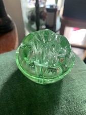 Vintage green glass for sale  UK