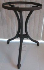 Base de mesa vintage industrial ferro fundido sorvete refrigerante metal 3 pernas comprar usado  Enviando para Brazil