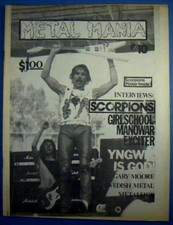 Metal Mania #10 Heavy Metal Fanzine Magazine, 1980s, Metallica, Scorpions comprar usado Metal Mania #10 Heavy Metal Fanzine Magazine, 1980s, Metallica, Scorpions comprar usado  Enviando para Brazil